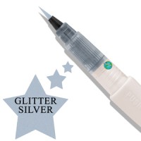 Zig Wink of Stella Glitter Brush Silver
